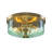 2-Light Drum Ribbed Glass Flush Mount-469465022