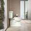 Siège de toilette allongé à fermeture douce et fixations Quick-Attach Cachet-344452769-316283146