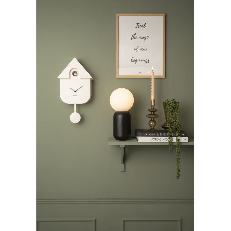 8.5cm Wall Clock, White