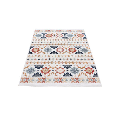 Deja Lufer Cream Indoor / Outdoor Rug