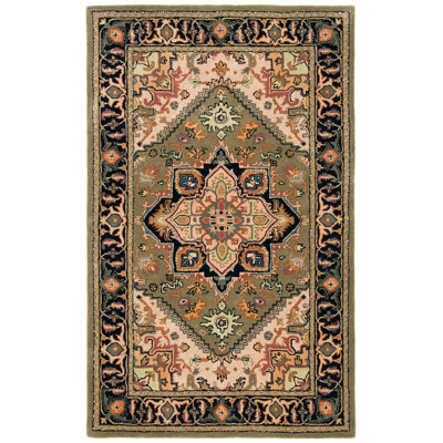 Hebron Hand Tufted Wool Oriental Rug