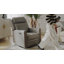 Fauteuil inclinable électrique pivotant en cuir Regazzi (ensemble de 2)-98387623
