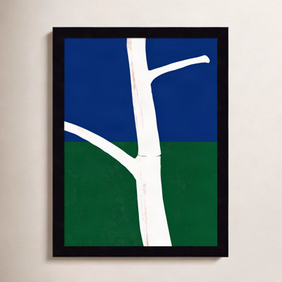White Bark Print by Little Dean