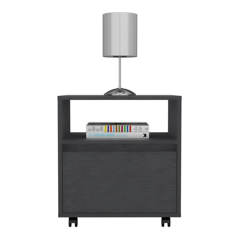 Nightstand Munyochi, One Drawer, Width X 18.9