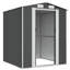 Garden Shed 192x191x223 cm Galvanised Steel-1519263872