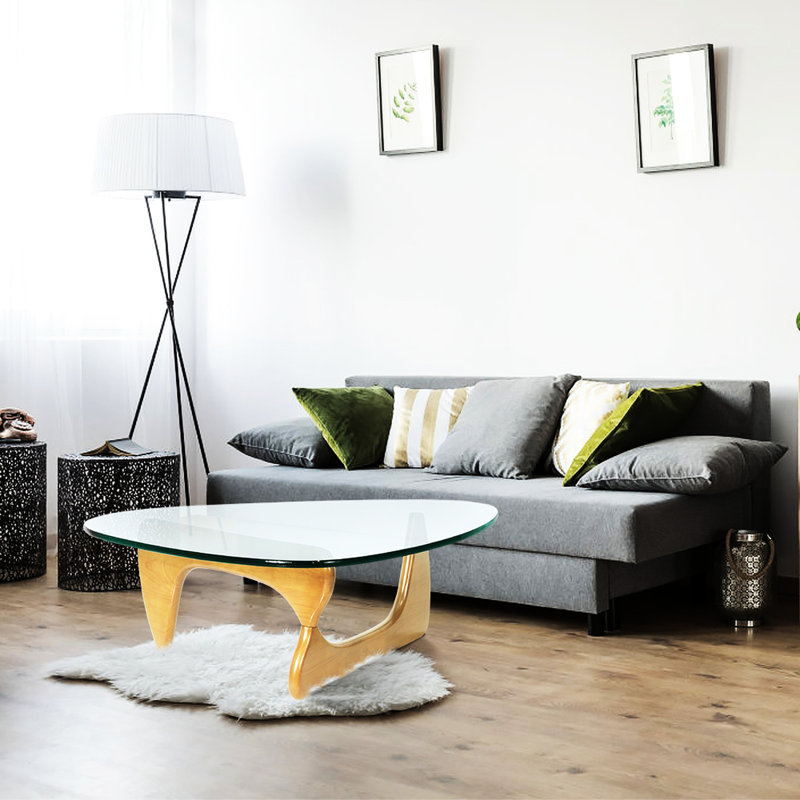 Table basse en bois massif Home Home