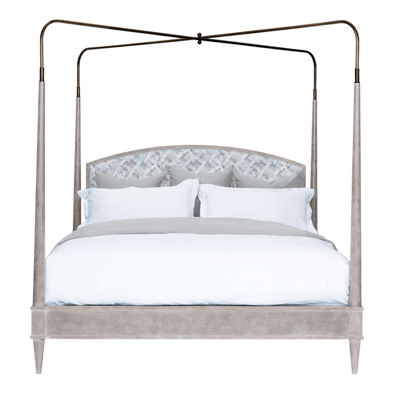 Anderkit King Bed, Dove Gray, Nadia Steam