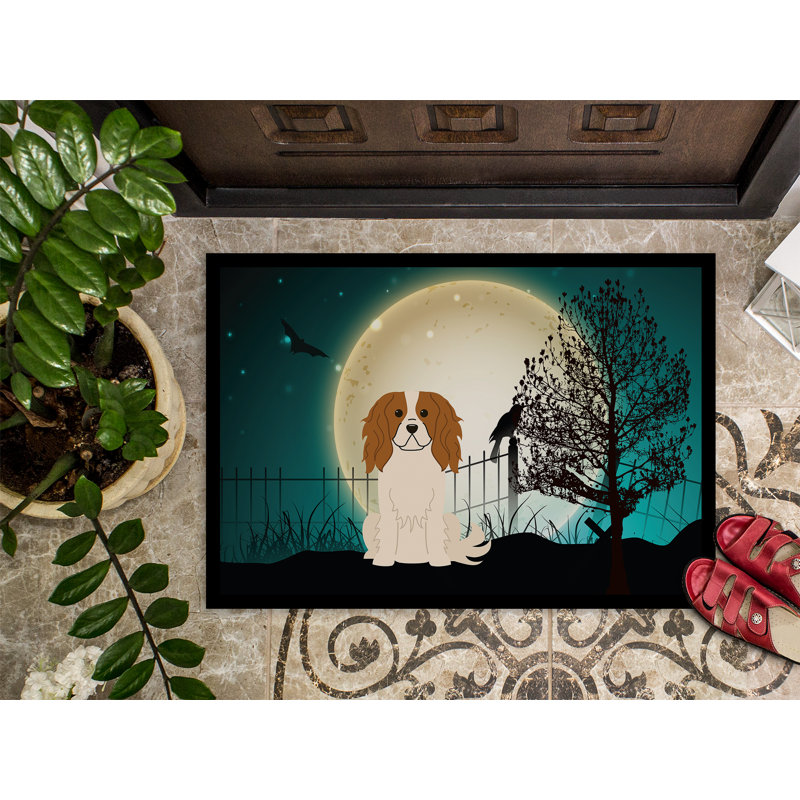 Tapis d'extérieur Ermond Halloween, Rectangle 1 pi 6 po x 2 pi 3 po