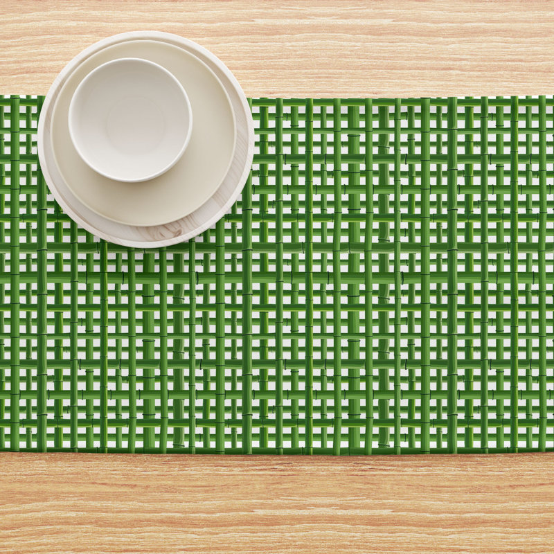 Wasilewski Plaid Table Runner, 108" x 14"