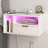Floating Nightstand With Charging Station And LED Light,-1132342202