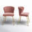 Leona Modern Tufted Velvet Wingback Dining Chair-391363026