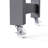 Grey Rolling Kitchen Island With Smooth Drawer Slide & Lockable Wheels Quiet Door Panel Extendable Function --1411854932