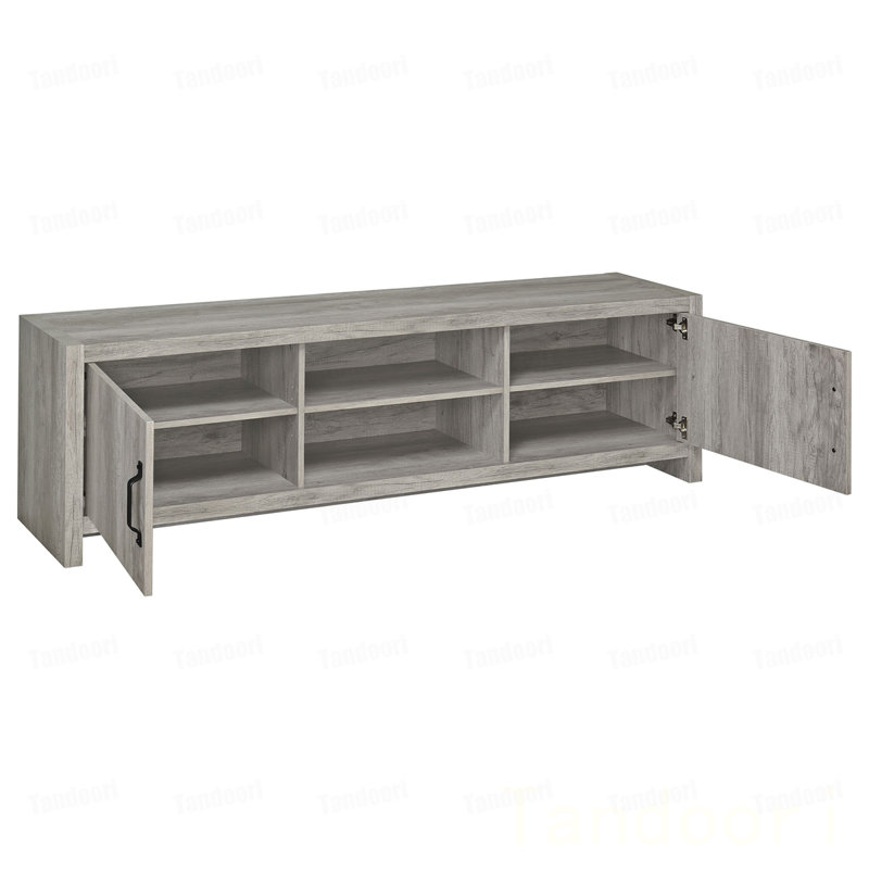 Meuble télé 71 po Grey Driftwood, Grey