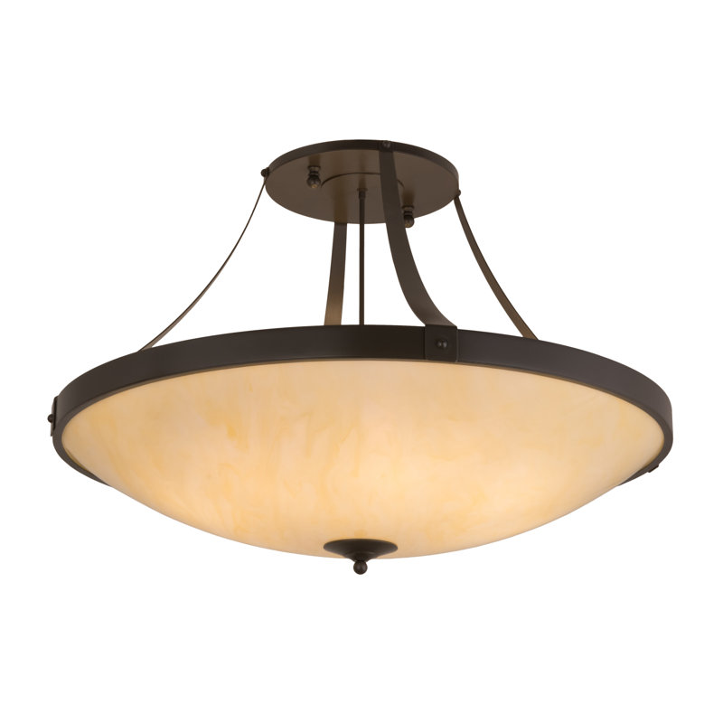 Urban 8 - Light Semi Flush Mount