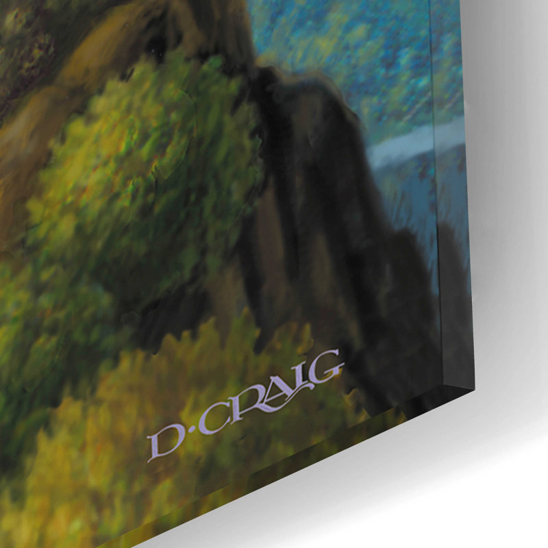 «Castle» par Dan Craig, H 16 po x l 12 po x P 0,13 po
