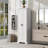 Adjustable Shelf Two - Door Storage Cabinet In White, For Office Use, Tipping Protection, 20.47 Package Width White With Shelf, Multiple Spaces, 23.94 Depth, P2-269140535