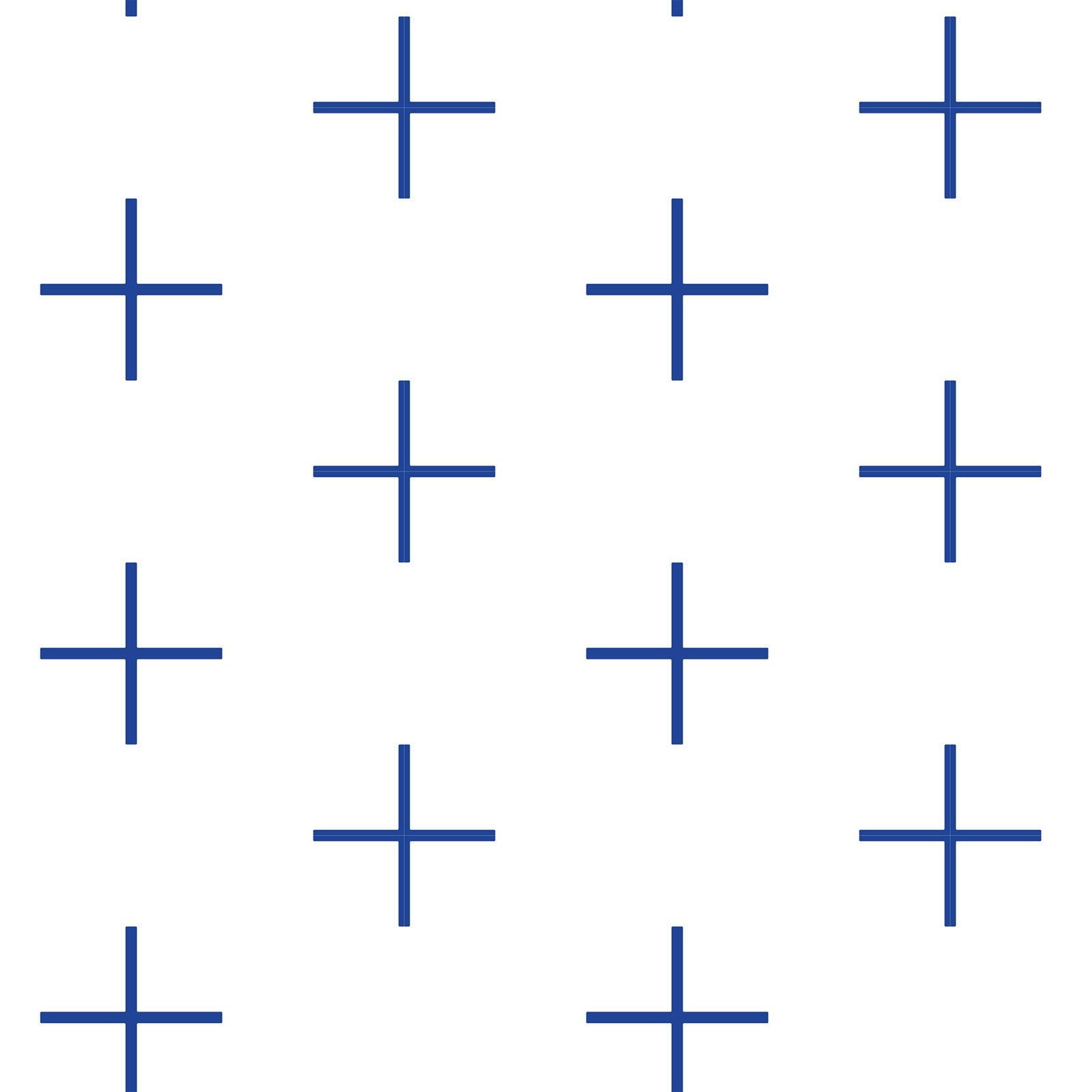 Addition Large Peel & Stick Wallpaper Roll, Blue/White, Non-pasted