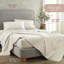 Draps 100% coton Whisper Organic - taille très simple TG - draps de lit certifiés biologiques Gots avec poche profonde et tissage en satin de coton respirant et confortable qui s'assouplit à chaque lavage - ensemble de luxe 3 pièces (blanc - simple TG)-117278036-117532781