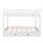 Queen Size Bunk Bed With Twin XL Trundle Wood Bunk Bed-739633742