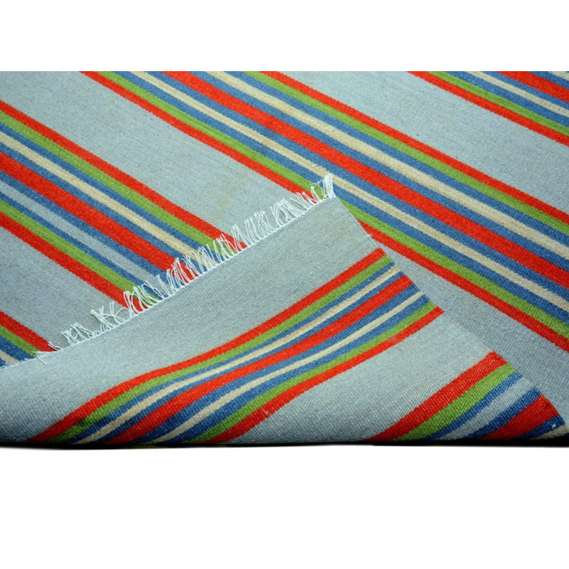 Hepner Rectangle 120 cm x 180 cm Striped Hand Woven Kilim