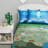  United States 3 Piece Quilt Set- Twin XL Bedding & 2 Pillow Shams-Hypoallergenic Microfiber