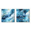 Korzen - Ensemble de 2 collages carrés abstraits-101845811-101845807