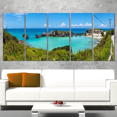 Tobacco Bay Panorama 5 Piece Photographic Print on Wrapped Canvas Set -  Design Art, PT9966-401