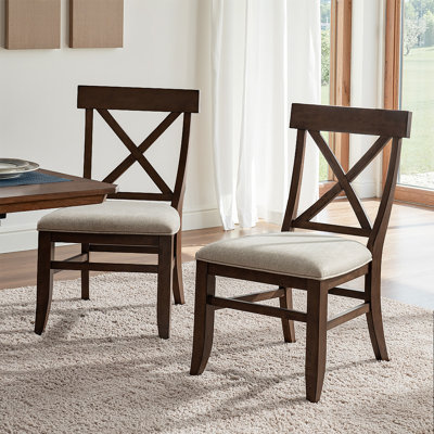  Chaise de salle à manger ergonomique Francisco avec l 21 po Francisco (ensemble de 2) Francisco