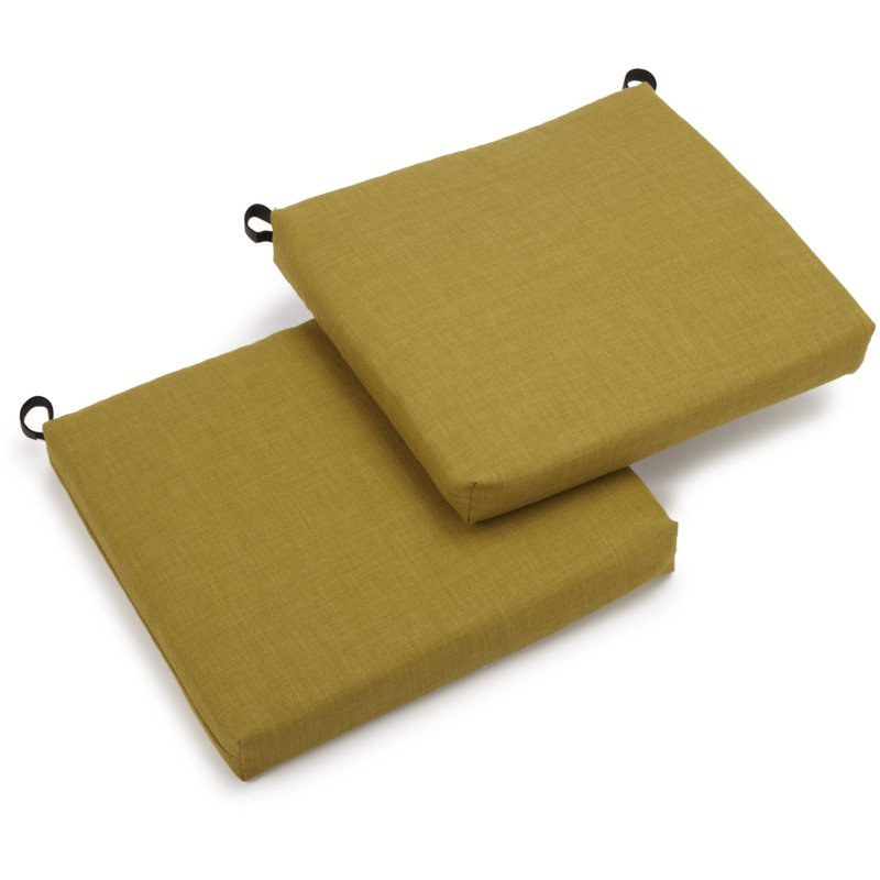 Outdoor 3'' Seat Cushion, Avocado
