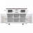 Kitchen Island with Drop Leaf, Power Outlet,4 Door Shelves-485541026