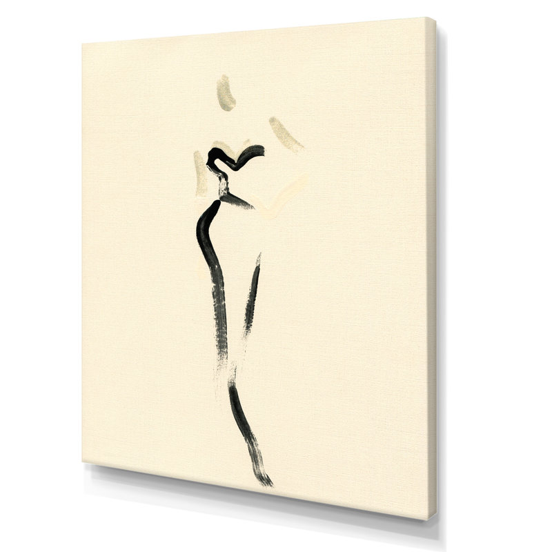 «Fashion Woman», art sur toile Glam, H 20 po x l 12 po x P 1 po, Toile tendue