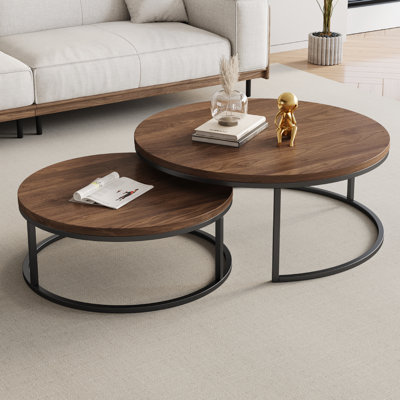 Lansdowne Wood Top Nesting Coffee Table