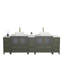 Ensemble de meuble-lavabo double 96 "avec miroir -106870348