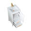 Ensemble de meuble-lavabo simple blanc 16 po