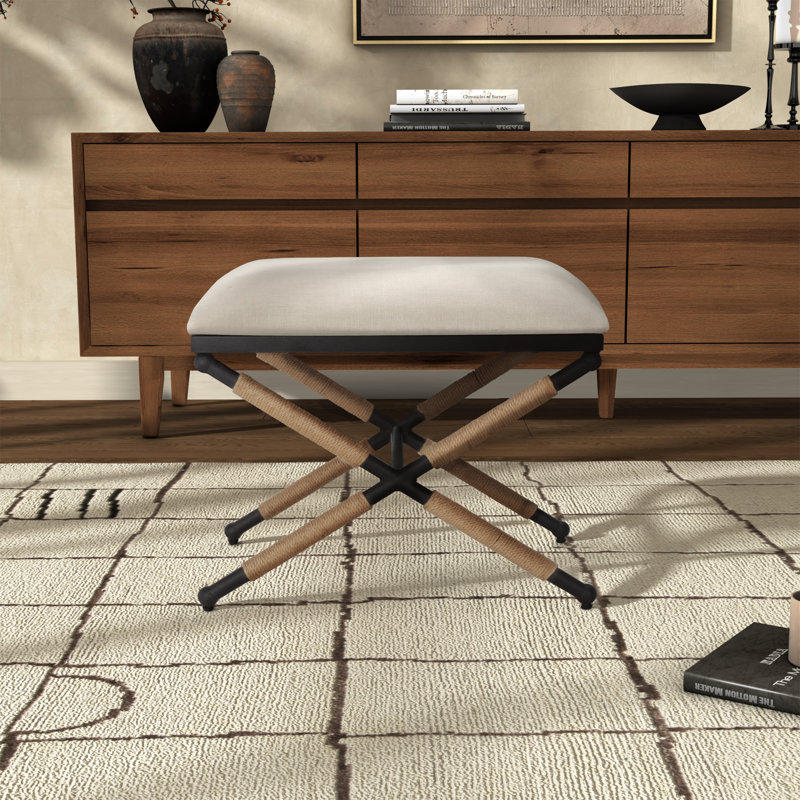 Repose-pieds standard de 23,75 po de largeur Nyxton, Beige