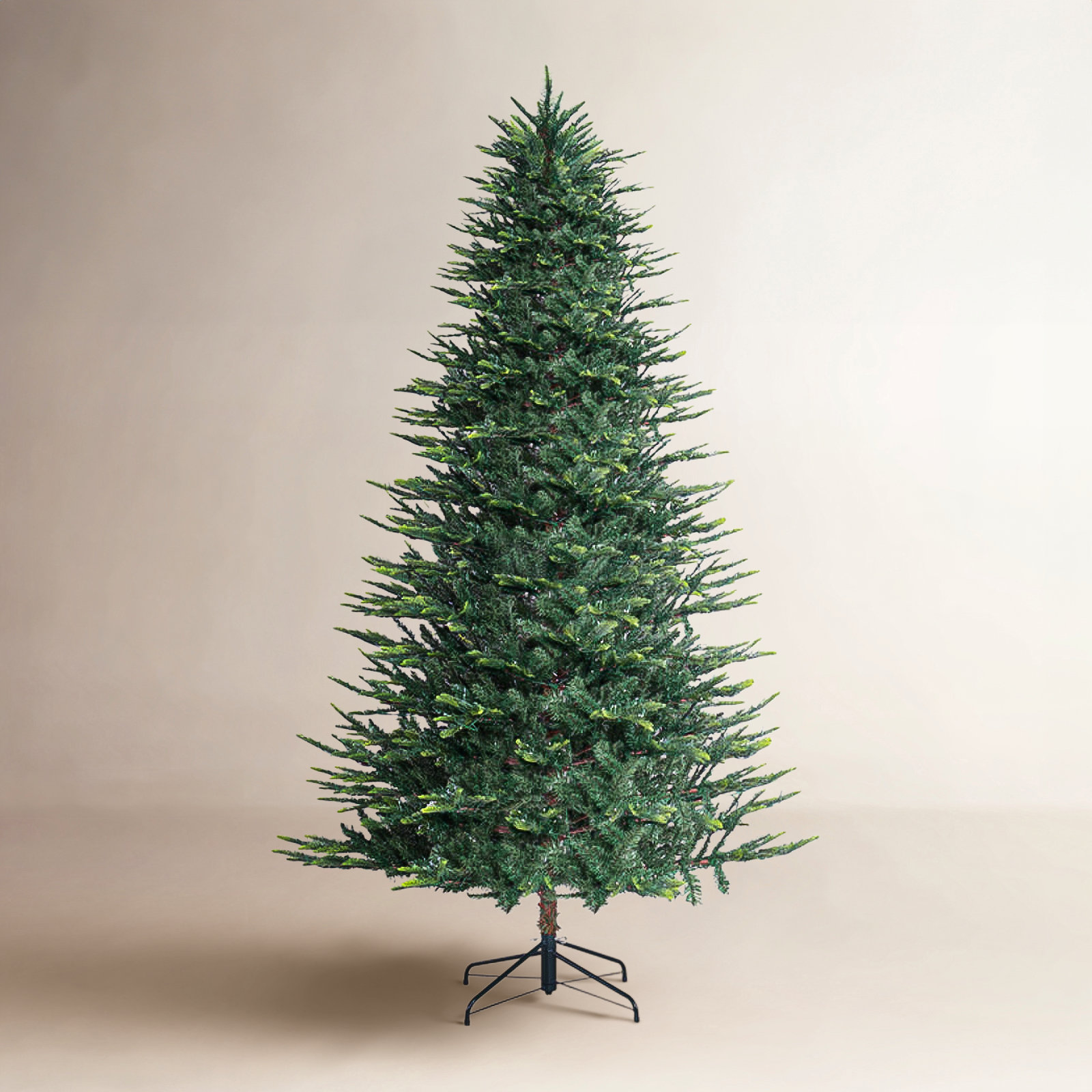 Pre-Lit Spruce Christmas Tree, 6.5 ft