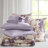 King Taupe Bedding - Comforter, Sheets, Pillowcases Machine Washable Bed With Comforter Soft Brushed Microfiber,