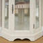 Vitrine de coin lumineuse avec portes et tablettes en verre trempé - rangement élégant en chêne pour le décor du salon et de la chambre à coucher-1356565350