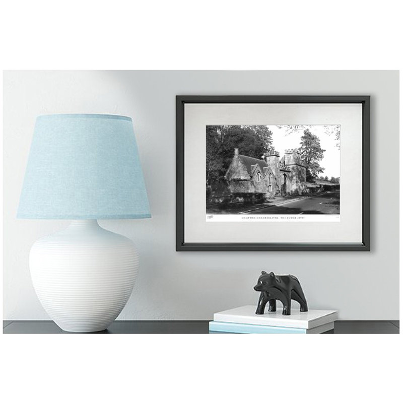 Compton Chamberlayne, The Lodge C1955 - Single Picture Frame Print, 60cm H x 80cm W x 2.3cm D