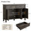 Buffet 48 po avec rangement-187181736