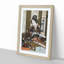 A Lady by Yashima Gakutei - Picture Frame Painting Print on Paper-55453497-55453501