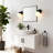Songer Metal/Frosted Glass Modern Contemporary LED Vanity-332602587-328502087