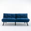Canapé-lit pliant convertible bleu marine-152424450-152424479