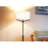 62'' Black LED Traditional Floor Lamp