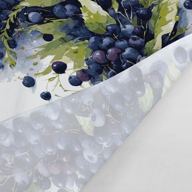 Tapisserie murale «Fruit myrtille», 88 po x 104 po