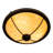Freya Glass Semi Flush Mount