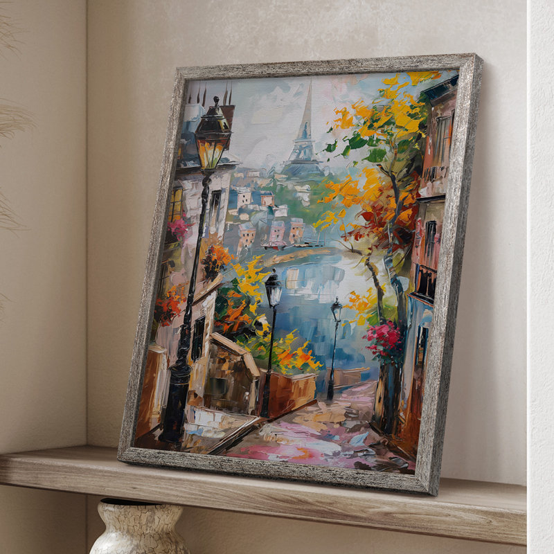 «LANDSCAPES Series CECXCIX», reproduction encadrée - bois massif, H 30 po x l 24 po