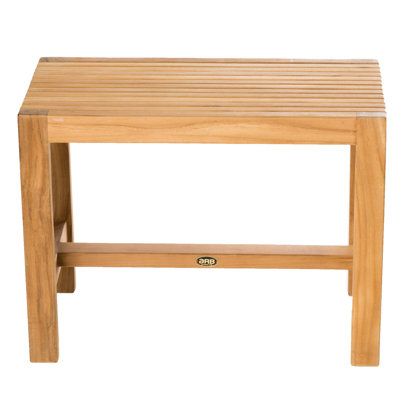 Banc de douche en teck Hieu