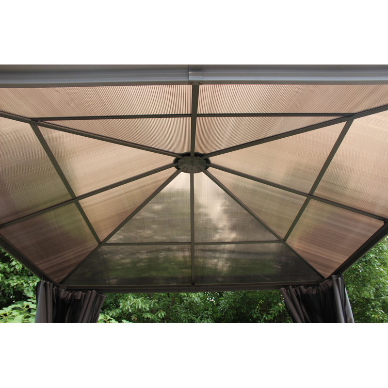 Abhijay 3m x 3m Aluminium Permanent Gazebo