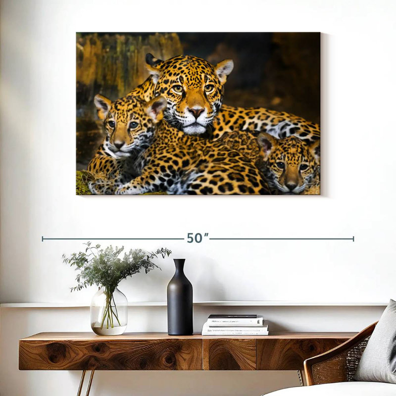 Bébé jaguar Brampt, H 26 po x l 39 po
